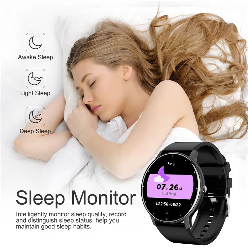 LIGE Smartwatch for women and men for an active lifestyle. New 2025, Popular