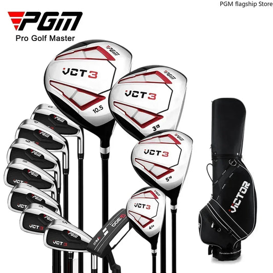 PGM VCT3 Golf Club Set 12 Pieces for Men, Top-Class Set for Beginners