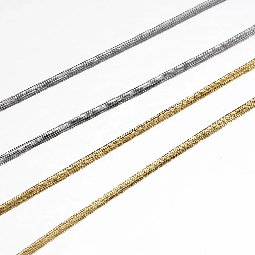 HIYEE Snake Chain Necklace for Pendants