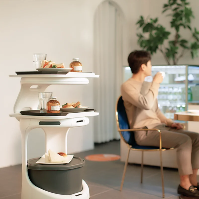 A human-sized intelligent service robot for restaurants