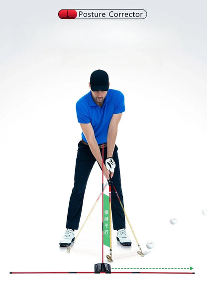 PGM golf swing training tool, for angle adjustment and posture correction