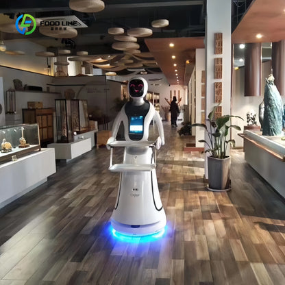 A human-sized intelligent service robot for restaurants