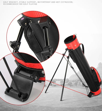 PGM QIAB008 golf bag, lightweight rack bag for 9 clubs, for men and women