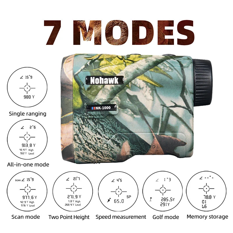 Golf laser -etäisyysmittari 600M/1000Y