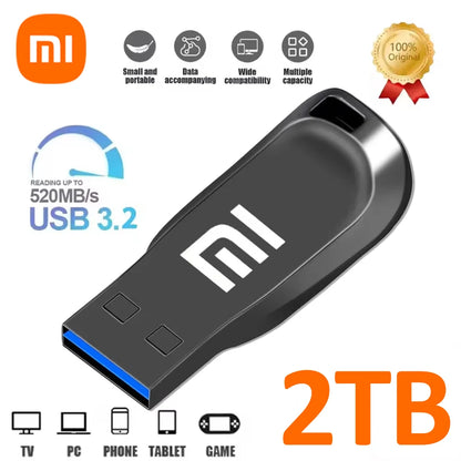 Xiaomi USB 3.2 Memory Stick 512GB-2TB, fast, metallic, waterproof