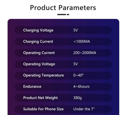 F8 3-akselinen Gimbal-puhelinpidike - Tärinänvaimennus Videokuvaukseen iPhone & Android