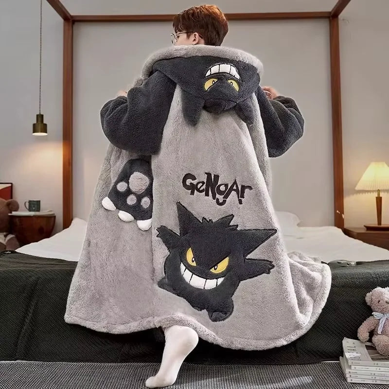 Gengar Pokemon yöasusetti miehille