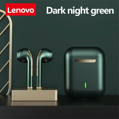 Lenovo J18 TWS Bluetooth-nappikuulokkeet – HiFi Stereo, Vedenkestävät ja Kosketusohjaus