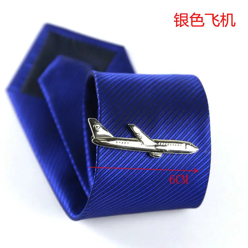 Men's classic tie clip, various motifs