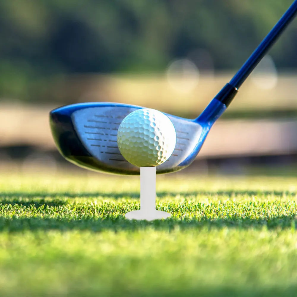 Silicone golf tees 5 pcs, flexible professional ball holders for practice