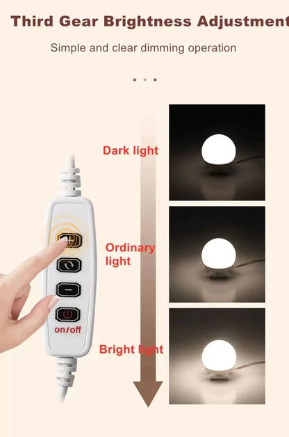 Professional LED light bulbs for makeup mirrors