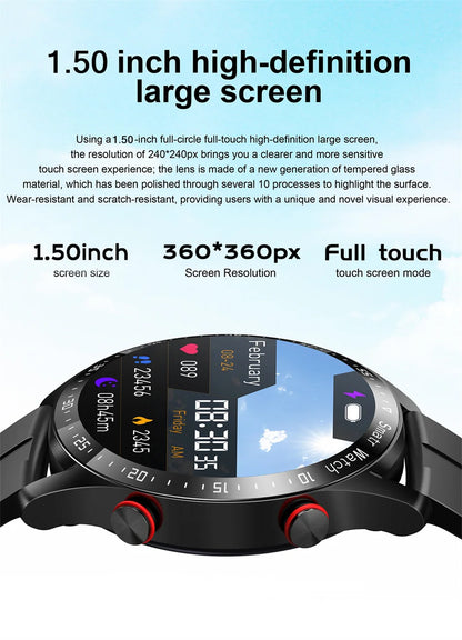 Premium Smartwatch, Bluetooth calls, versatile health tracking, fitness tracking, business design