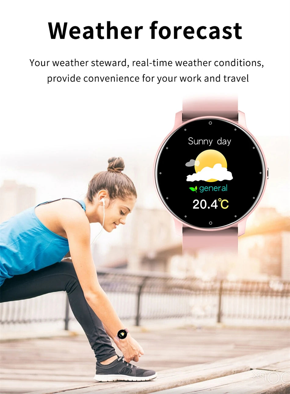 LIGE Smartwatch for women and men for an active lifestyle. New 2025, Popular