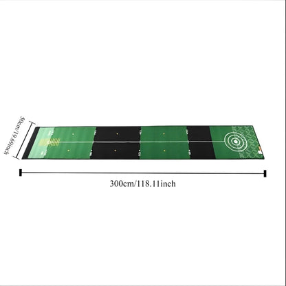 Golf putting green mat 50x300cm, for indoor and outdoor use