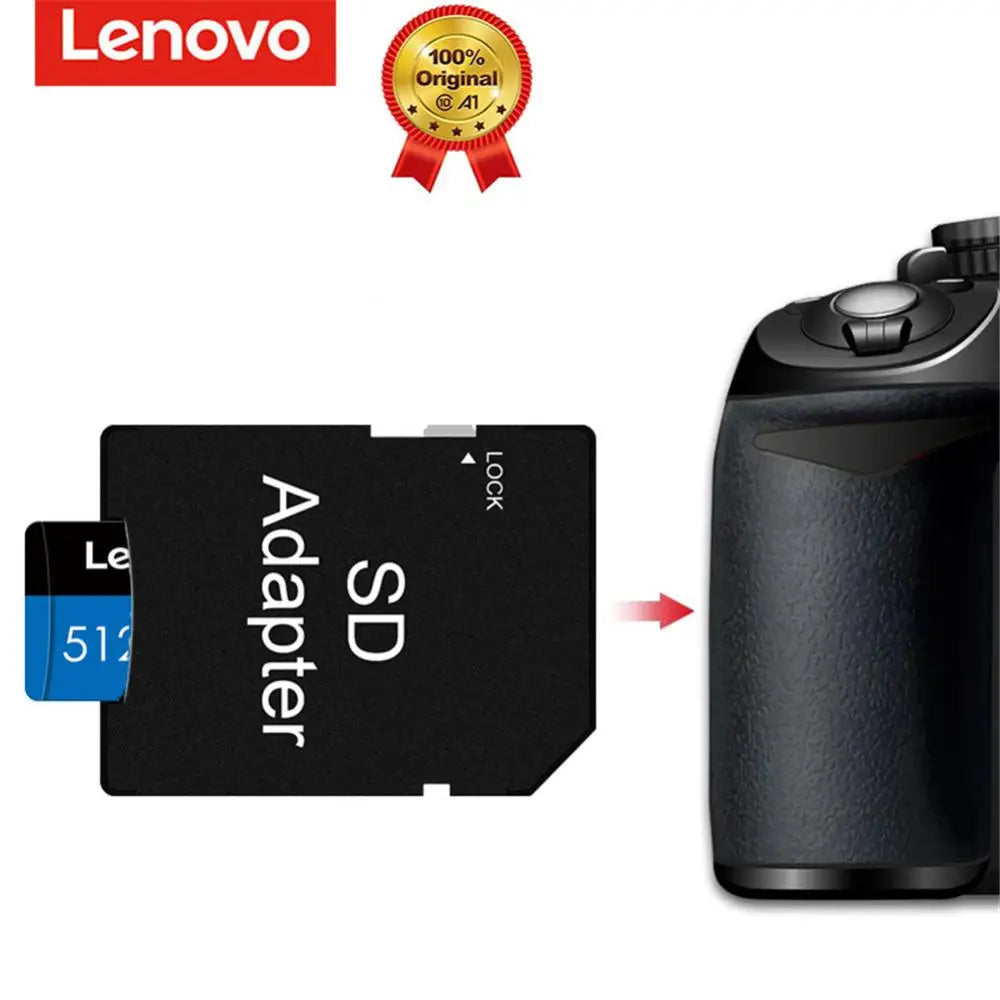 Lenovo MicroSD-muistikortti, 1TB/512GB/256GB/128GB/64GB