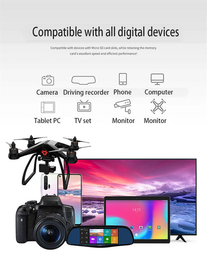 Lenovo MicroSD-muistikortti, 1TB/512GB/256GB/128GB/64GB