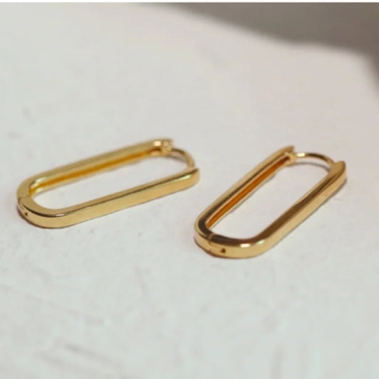 925 Sterling silver, square shaped earrings