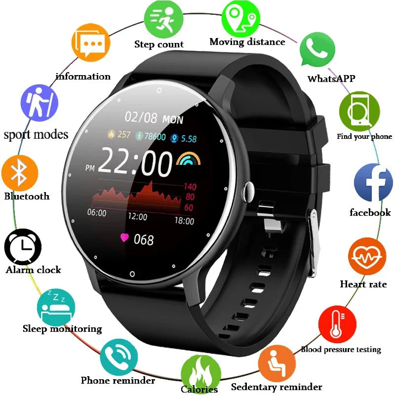 LIGE Smartwatch for women and men, versatile functions, New 2025