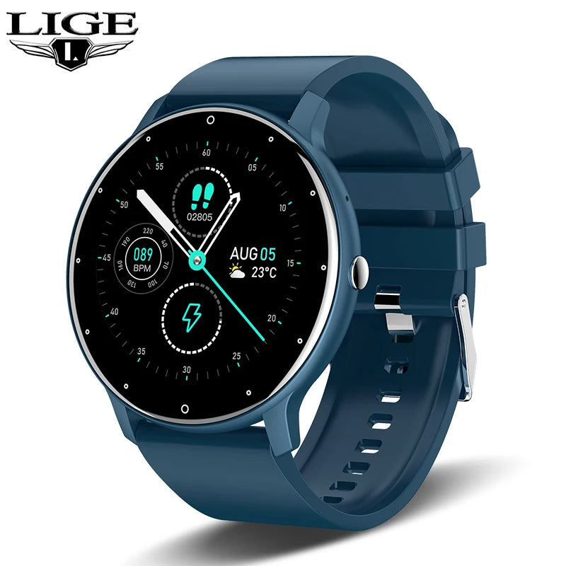 LIGE Smartwatch for women and men for an active lifestyle. New 2025, Popular