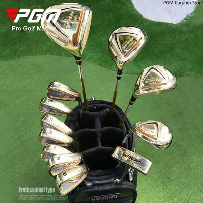 PGM MTG017 golf club set for men, adjustable angle in clubs, titanium alloy