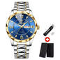 BINBOND Luxury watch for men, stylish design and practical functions