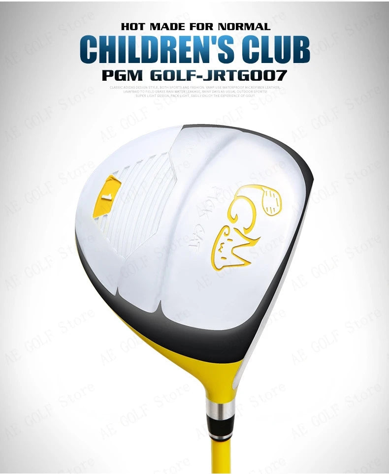 PGM Kids Golf Club Set for ages 3-12, practice set for boys and girls
