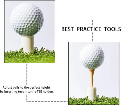 GREARTH golf tees, rubber tees 5 pcs, 50 mm height