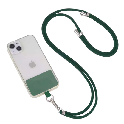Crossbody Kaulanauha Puhelimelle - Säädettävä Universaali Hihna Klipsillä