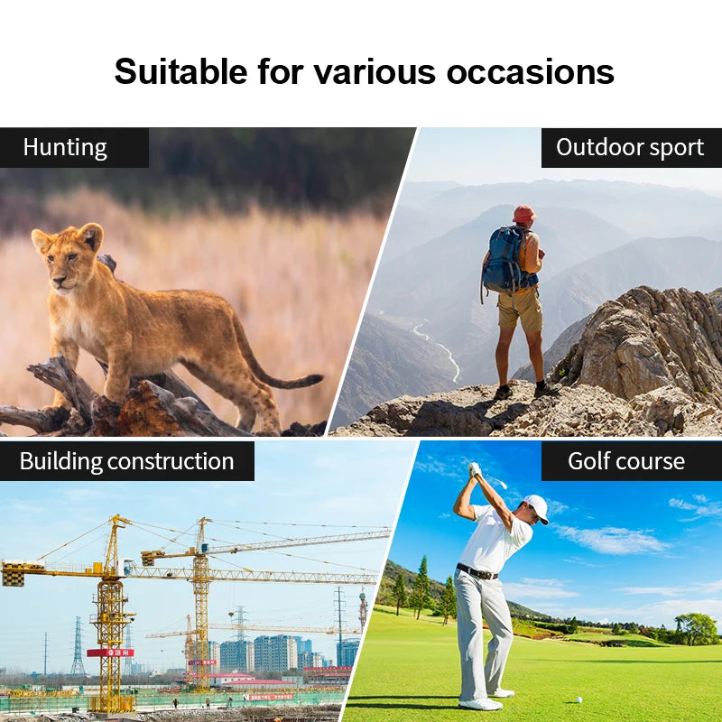 Golf laser -etäisyysmittari 600M/1000Y