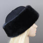 Women's luxury mink fur hat, available in different variations