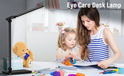 Double-headed LED table lamp, 5 color temperatures, 5 brightness levels