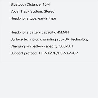 TWS E6S Langattomat Bluetooth-kuulokkeet – LED-näyttö, Melunvaimennus, Mikrofoni – Pinkki
