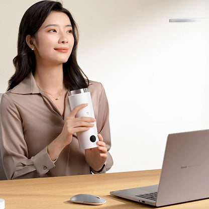 Xiaomi Mijia Kannettava Sähköinen Lämmityskuppi 2 - 316 Ruostumaton Teräs, Kiehumiskuppi Opiskelijoille ja Asuntolaan