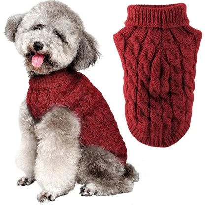Dog sweater, stylish and warm winter sweater for your pet