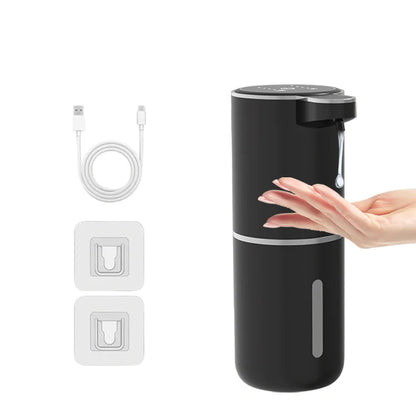 380ML Touchless IPX5 Waterproof 4-Gears Adjustable Foam/Gels Automatic Sense Soap Dispenser Electric Hand Dish Washing Machine
