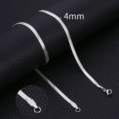 HIYEE Snake chain necklace, unisex design, available in different variations