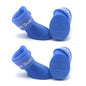 Waterproof dog boots 4pcs, with adjustable strap and non-slip sole