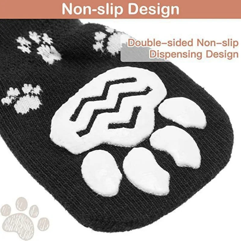 Dog anti-slip socks 4pcs, for indoor use