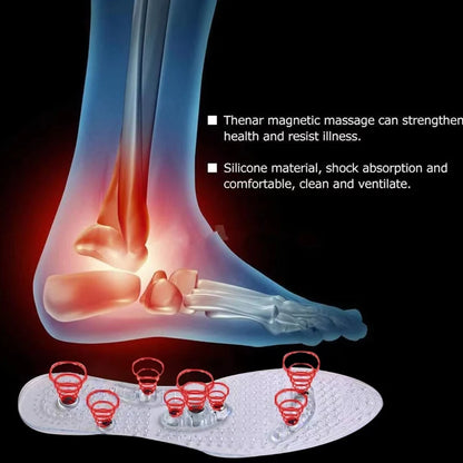 Silikoninenpohjalliset, akupainantahoito, magneettiterapia, jalkaterapia, kivunlievitys