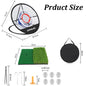 Golf chipping practice net with mat, great for precision practice