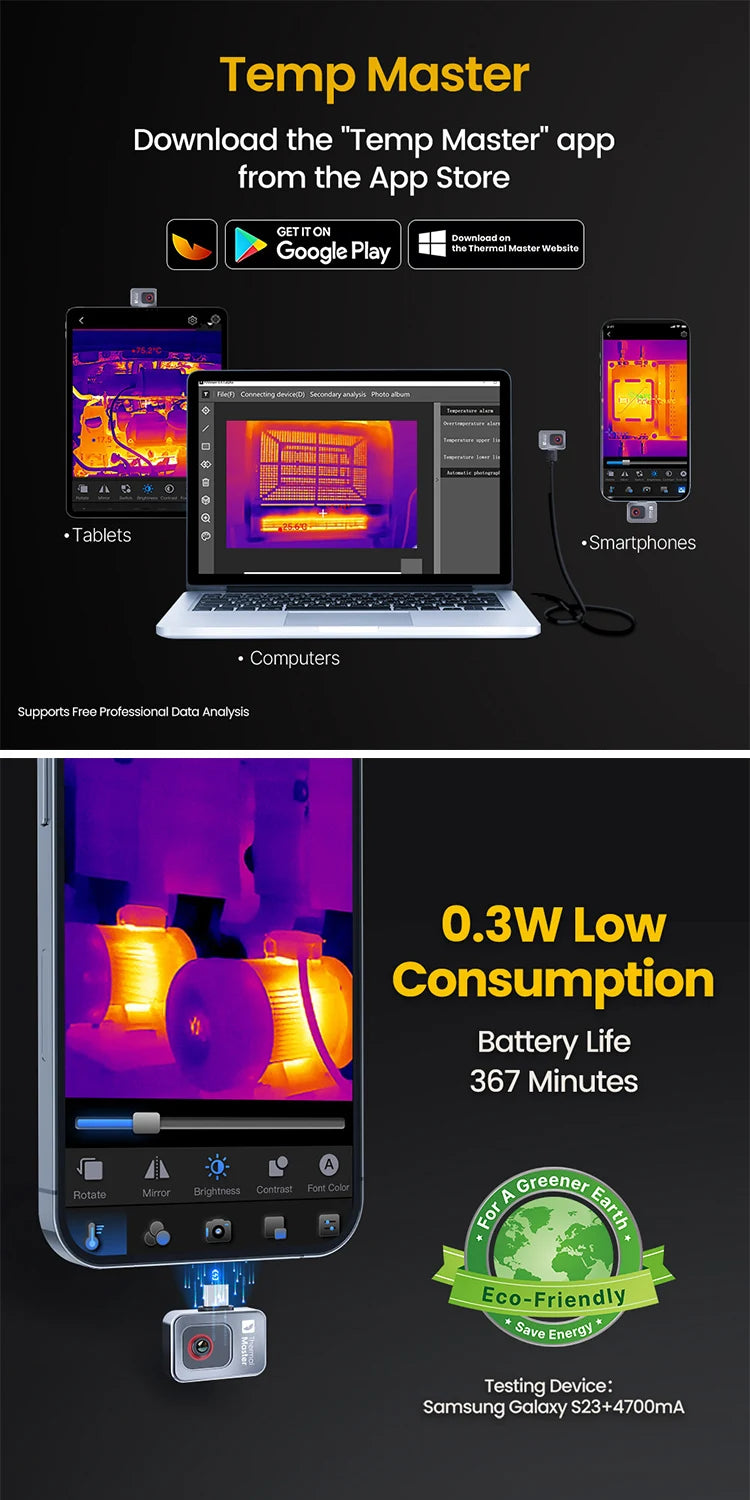 P2 Thermal Camera for Android Phone