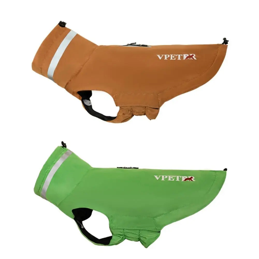 Adjustable dog raincoat, all sizes