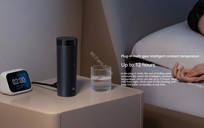 Xiaomi Mijia Kannettava Sähköinen Lämmityskuppi 2 - 316 Ruostumaton Teräs, Kiehumiskuppi Opiskelijoille ja Asuntolaan