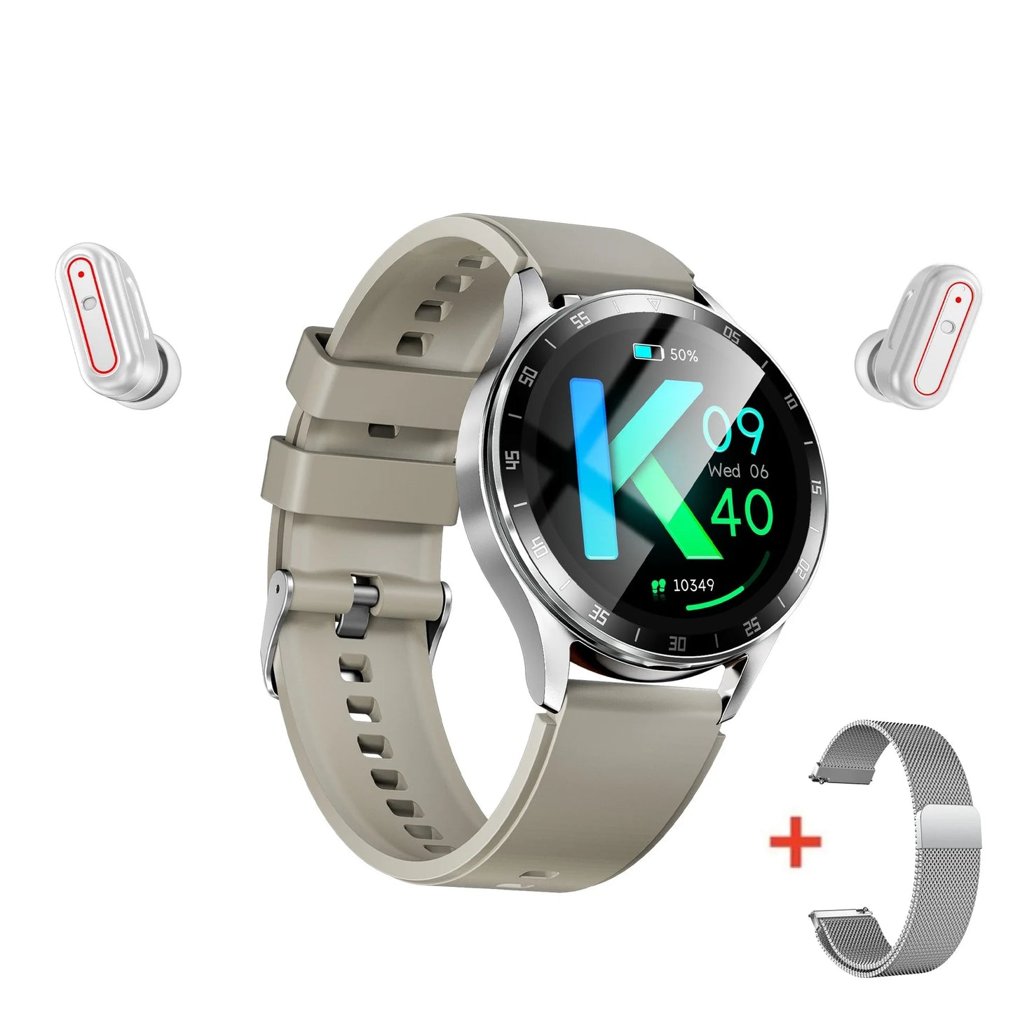 X10 2-in-1 Smartwatch and Headphones in One, Popular Model