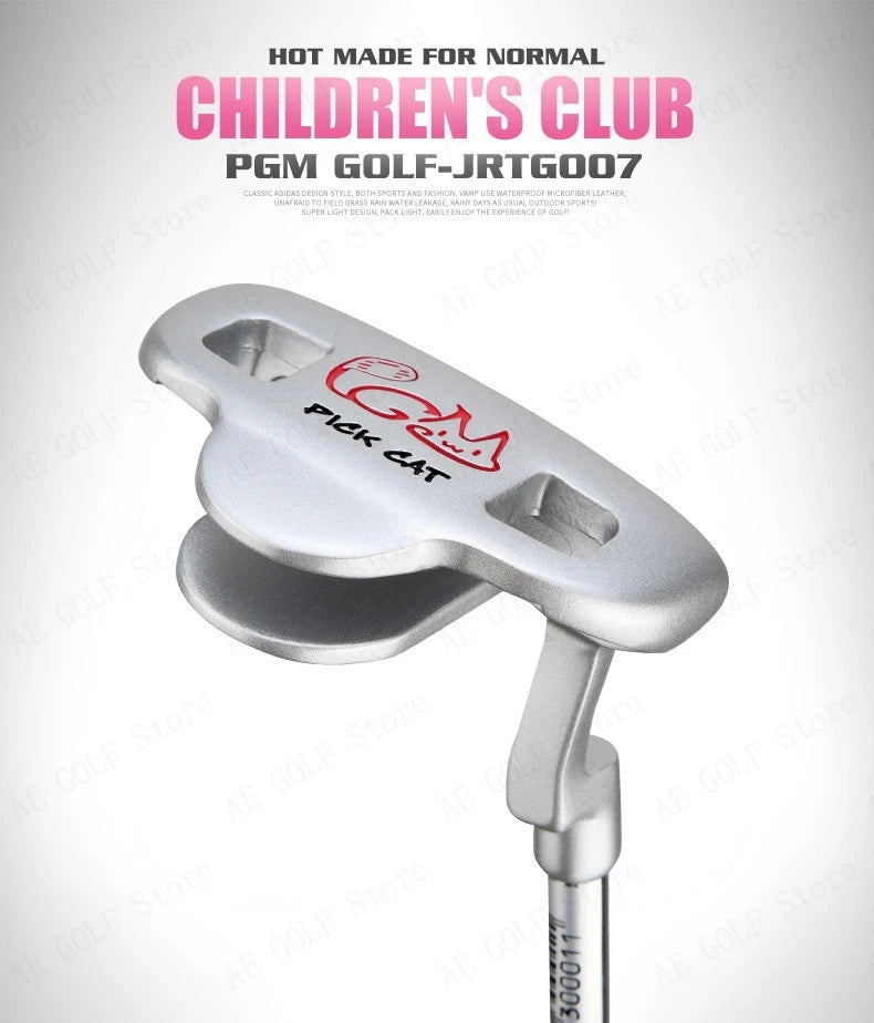 PGM Kids Golf Club Set for ages 3-12, practice set for boys and girls