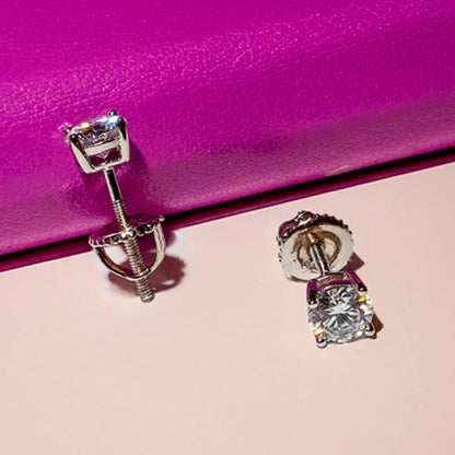 COSFIX Moissanite nappikorvakorut naisille