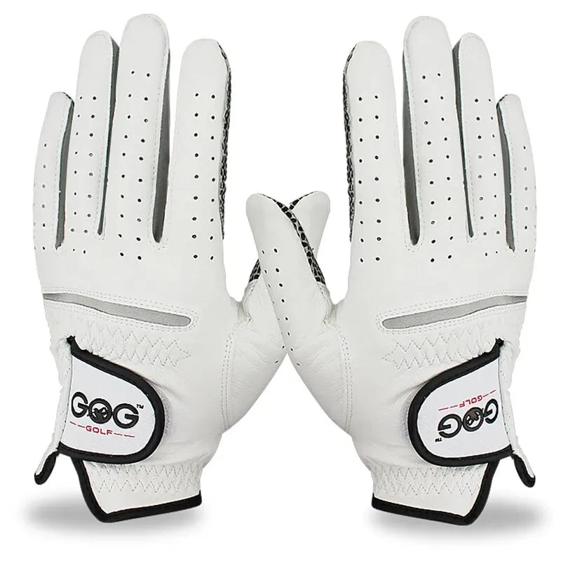 Golf glove for men, soft sheepskin, for left or right hand