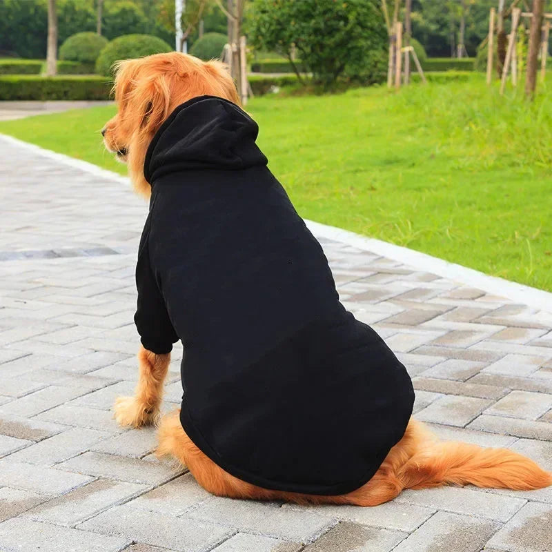 Dog winter hoodie, sporty and warm, for small, medium and large dogs