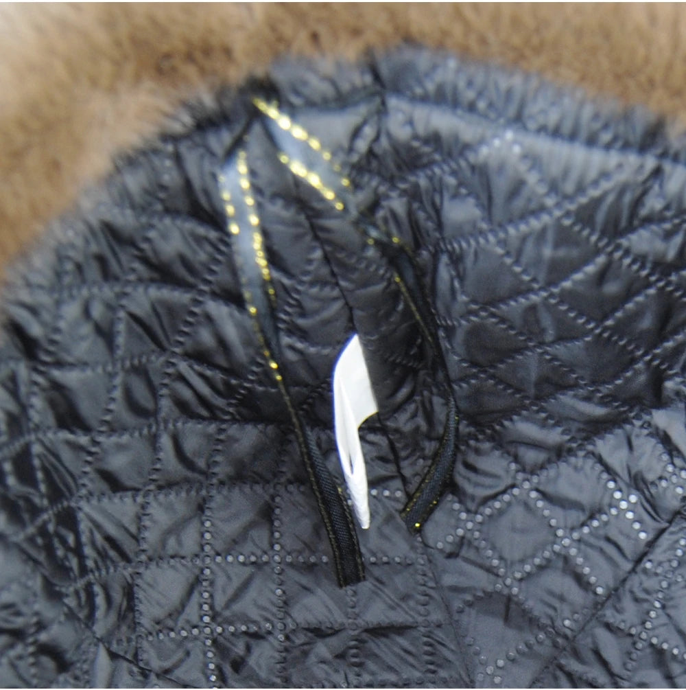 Women's luxury mink fur hat, available in different variations