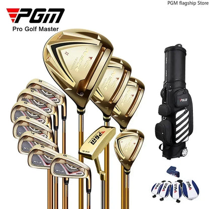 PGM MTG017 golf club set for men, adjustable angle in clubs, titanium alloy